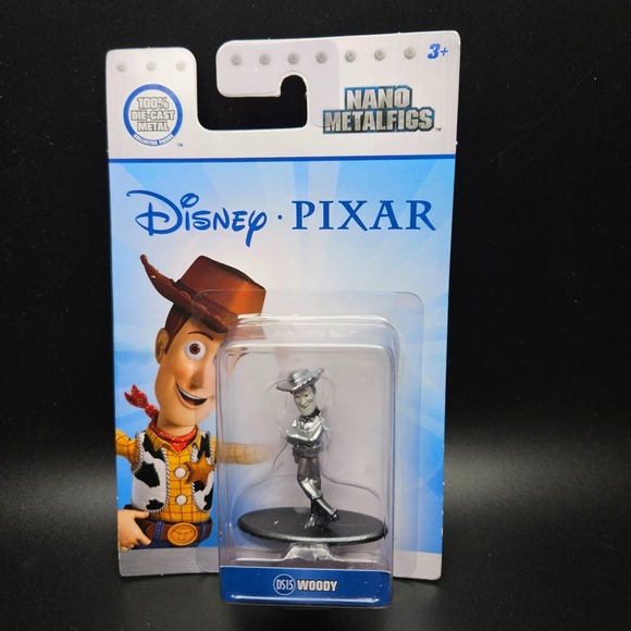 Disney Pixar Other - Disney Pixar Nano Metalfigs DS15 Woody Die-Cast Metal Figure Toy Story New